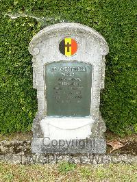 Le Mans West Cemetery - De Caesteker, ValÃ¨re
